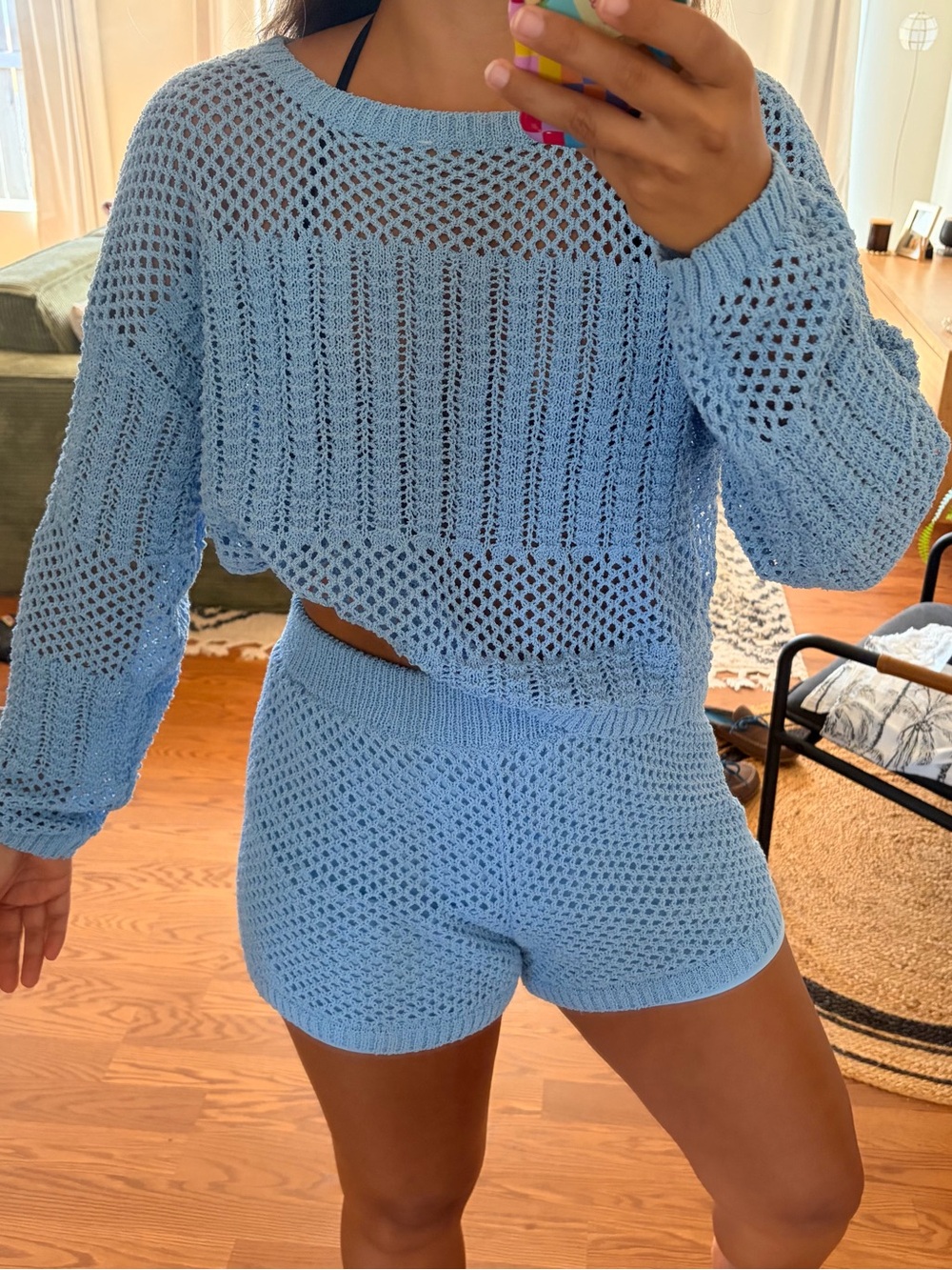 Knit sweater set